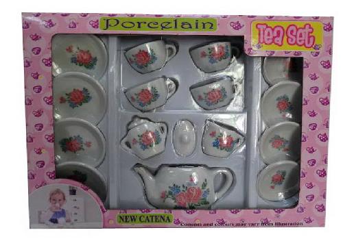 Juego de te de porcelana