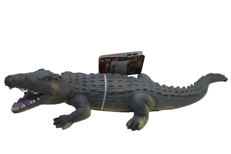 Cocodrilo con Sonido Vinil 60cm.