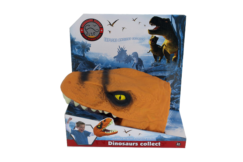 Marioneta Cabeza de Dinosaurio Vinil