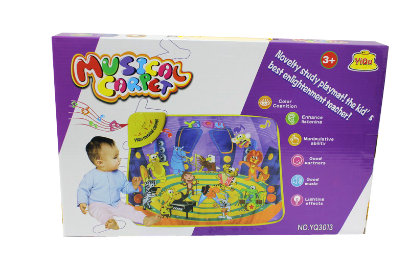 Tapete Musical Bebe Animales