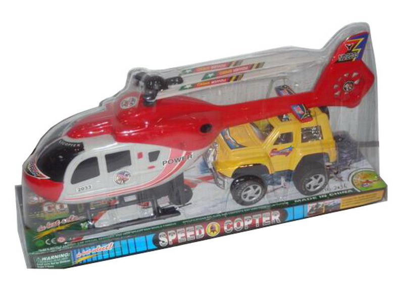 Helicoptero con Buggy