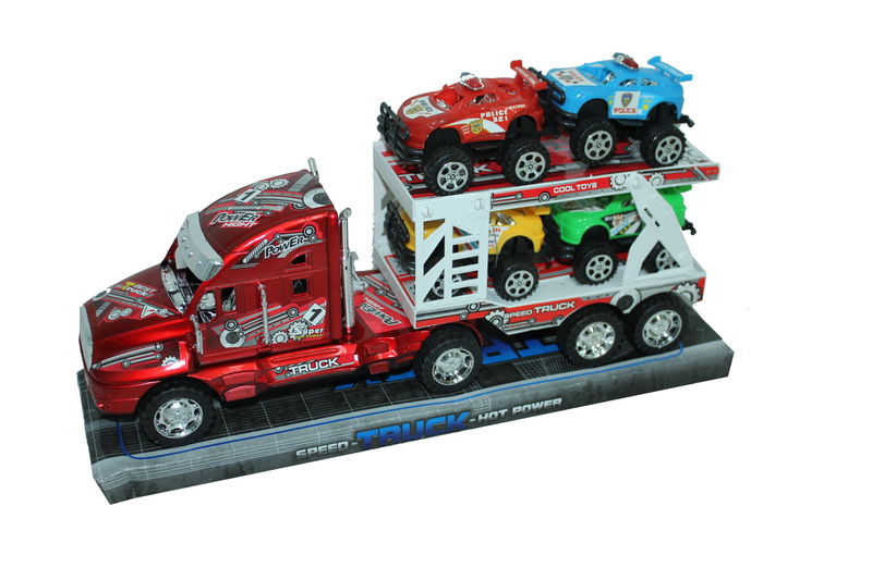 Nodriza Friccion 4 Coches 35 cm.