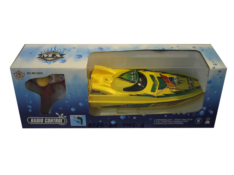 Lancha Amarilla 60cm de Radio Control