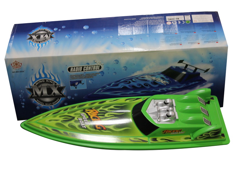 Lancha Verde 85cm de Radio Control