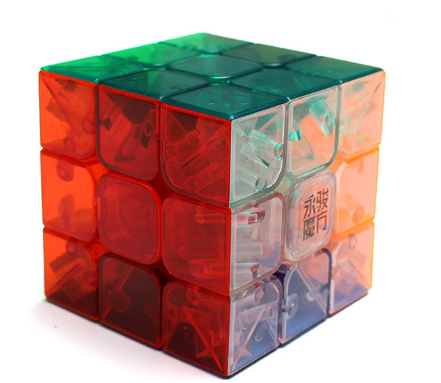 Cubo 3x3 Yong Jun Colores Translucido
