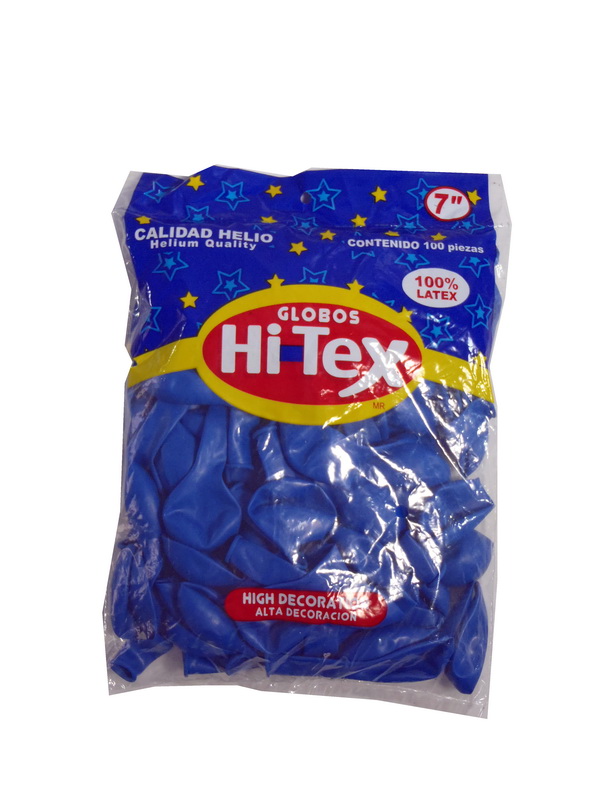 Globo Hi-Tex Azul No. 7