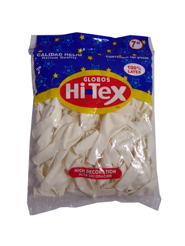 Globo Hi-Tex Blanco No. 7