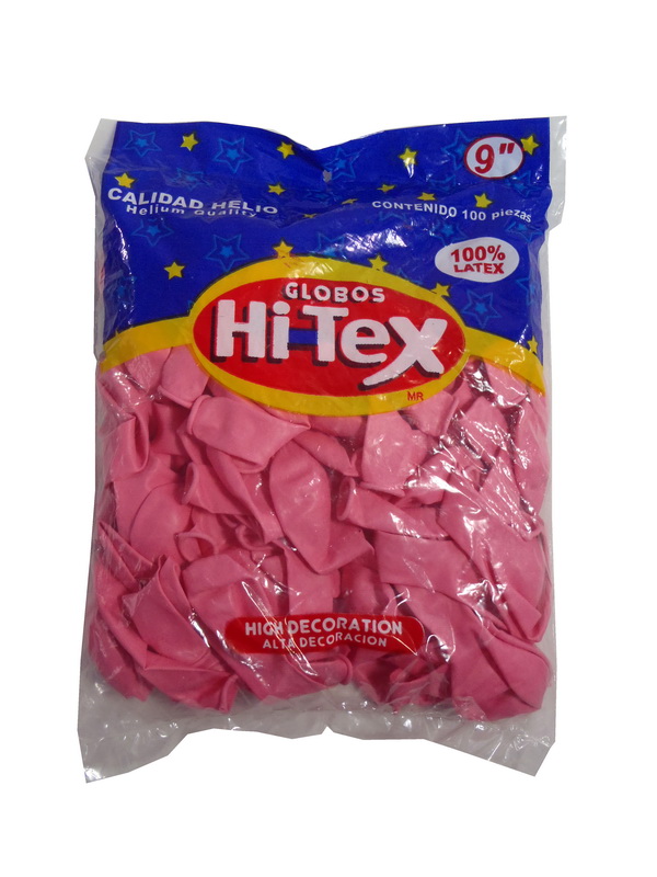 Globo Hi-Tex Color Rosa BB No. 9