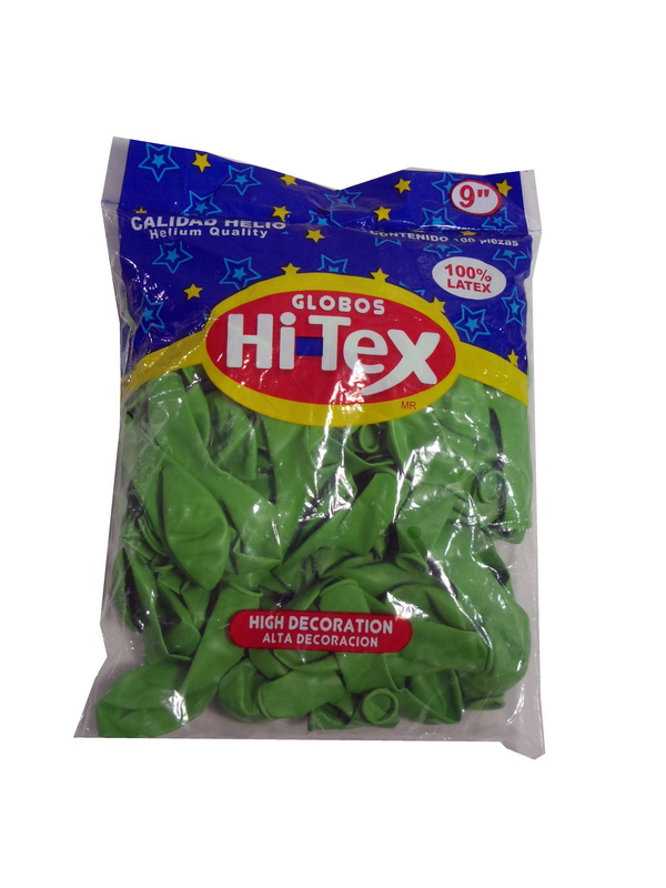 Globo Hi-Tex Color Verde Lima No. 9