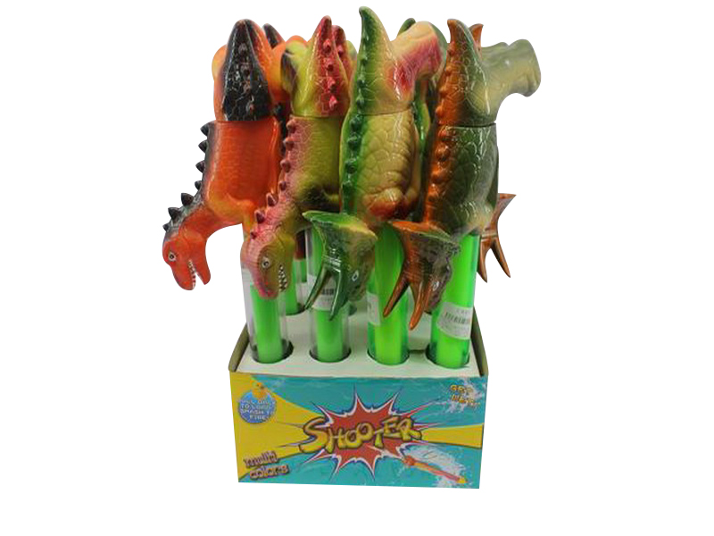 Pistola de agua de dinosaurio