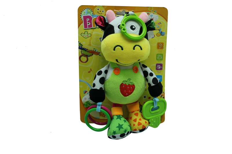 Vaca Colgante de Peluche y Sonido